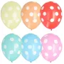 PAPSTAR Dots bontgekleurde latexballonnen, 29 cm, 100 stuks 84525