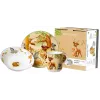 Ritzenhoff & Breker kinderservies-set bosdieren, 3-delig (422412)