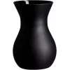 Ritzenhoff & Breker ANNALENA bloemenvaas van mat zwart glas, conisch, 180 mm 816693