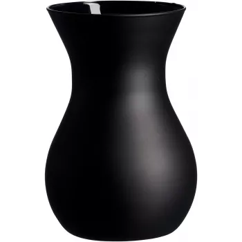 Ritzenhoff & Breker ANNALENA bloemenvaas van mat zwart glas, conisch, 180 mm 816693