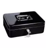 WEDO 145 221H stalen geldkist met cilinderslot, zwart gepoedercoat