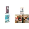 DURABLE PRESENTER 1/3 A4 staand L-houder, transparant, 99 x 210 mm 858719