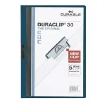 DURABLE DURACLIP 30 A4 klemhechter zwart (25-pack) 220028