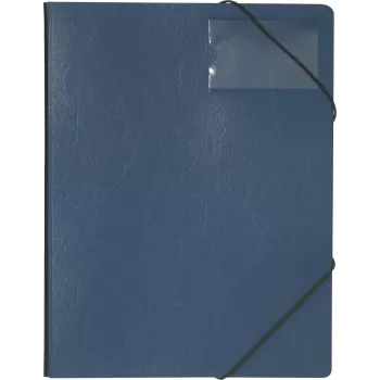 DURABLE Premium hoekmap A4 donkerblauw harde folie met elastische hoekelastieken 2320-07