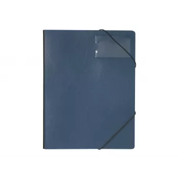 DURABLE Premium hoekmap A4 donkerblauw harde folie met elastische hoekelastieken 2320-07