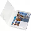 HERLITZ documentenbox DIN A4, polypropyleen, transparant, 40 mm rug, 250 x 40 x 330 mm 1948678