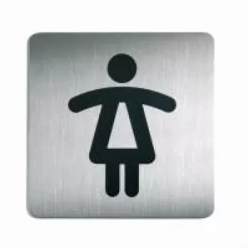 DURABLE PICTO WC dames 150x150 mm 1 ST 495623