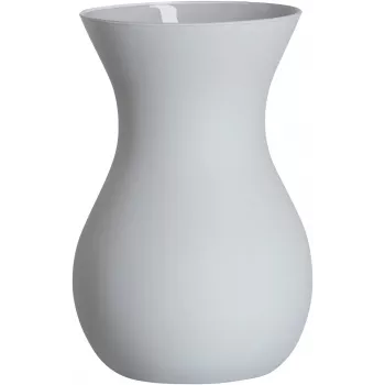 Ritzenhoff & Breker ANNALENA grijze matte glazen conische bloemenvaas, 180 mm 816723