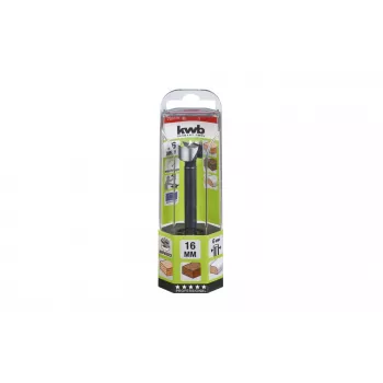 KWB 706316 centerboor 1,6 mm DIN 333 vorm A HSS