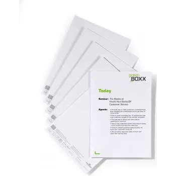 DURABLE insteeketiketten A4 210 x 297 mm, 10 vellen, wit, karton 170 g/m², laser/inkjet 485602