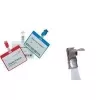 DURABLE naamkaarthouder 60 x 90 mm met clip, transparant, 25-pack 810606