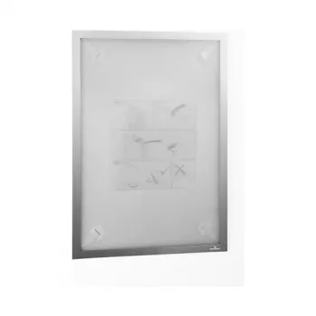 DURABLE DURAFRAME® WALLPAPER A3 zilver zelfklevend informatieframe 484423