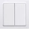Eltako FT55EH draadloze taster, 4-kanaals, EnOcean, batterijloos, zuiver wit 30055717