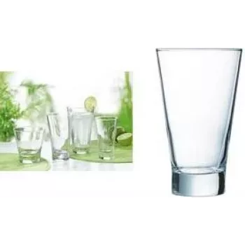 Esmeyer Arcoroc Shetland drinkglas, 350 ml, glas, vaatwasmachinebestendig, zware bodem, 1 stuk 410-343