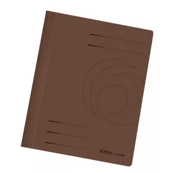 10 herlitz hefmap karton bruin DIN A4 10900223