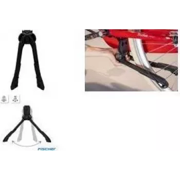 FISCHER fietsenstandaard aluminium zwart (50176:FISCHER)