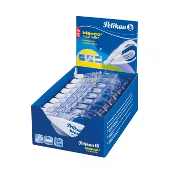 Pelikan blanco Maxi correctieroller, 4,2 mm x 10 m, oplosmiddelvrij, wit 340315