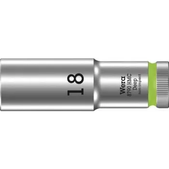 Wera 05004558001 Zyklop 8790 HMC 1/2 inch aandrijving 18 mm zeskant dopsleutel met kogelborging
