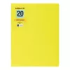 PAGNA School displayboek A4, 20 hoesjes, limoengroen 21012-17