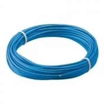 Wentronic Goobay geïsoleerde litze, blauw, 10 m, 1 ader, 18 x 0,1 mm, 0,14 mm², 26 AWG 55039