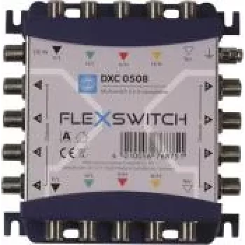 WISI DXC0508 FLEXSWITCH multiswitch 5-in-8 cascadeerbaar SAT/TERR 76875
