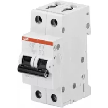 ABB S200 2P C20 installatieautomaat 20A 6kA 2CDS252001R0204