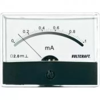 Voltcraft AM-86X65/1MA inbouw-meetinstrument gelijkstroom 0-1 mA draaispoelmeter