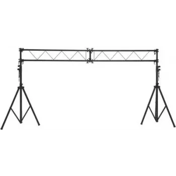 Eurolite Show Stand III trussysteem met driepootstatief, 50 kg draaglast, 300 cm breedte, zwart 59007030
