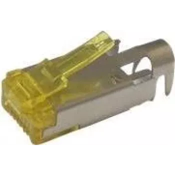 Hirose TM31P-TM-88P(01) RJ-45 stekker STP CAT6a field terminable connector, helder geel