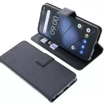 DIVERS Book-Style hoes voor Gigaset GS4, zwart met standfunctie 21979181