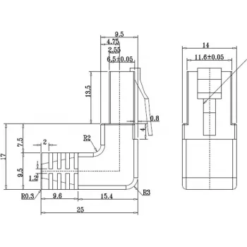 Wentronic Goobay CAT 5e patchkabel, 1x 90° haaks, F/UTP, wit, 5 m, CCA verkoperd aluminium, 1x RJ45 90° (8P8C) 94182