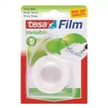 tesa folie + handafroller set, mat-onzichtbare tape 19 mm x 33 m, PP-folie, beschrijfbaar (57414-00005-03)