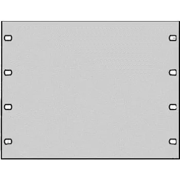 SCHROFF 19 inch blindplaat 2U RAL 7035 lichtgrijs (30118-301)
