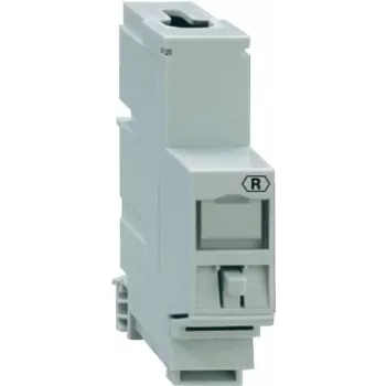 Rutenbeck UM-MA REG modulaire ingangsmodule, 4 potentiaalvrije contacten, lichtgrijs