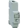 Rutenbeck UM-MA REG modulaire ingangsmodule, 4 potentiaalvrije contacten, lichtgrijs