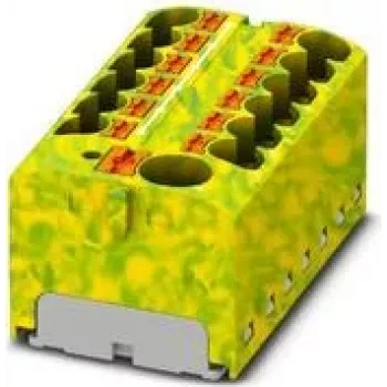 Phoenix Contact PTFIX 10/12X4-GNYE verdeelblok, push-in, 10 mm², groen/geel 1153438