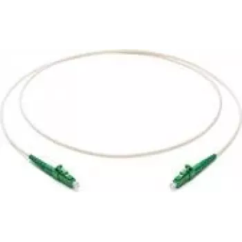 Corning LC/APC naar LC/APC simplex single-mode glasvezel patchkabel, 4m, wit F222201J1Z20004M