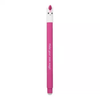 Faber-Castell Eberhard Faber Animal Erase it! Eenhoorn gelpen 0,7 mm blauw, navulbaar, uitwisbaar (1 stuk) 582111