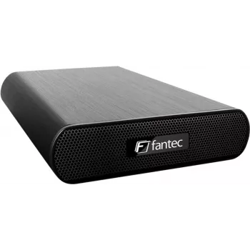 Fantec DB-AluAir U2e 3,5 inch SATA HDD-behuizing, USB 2.0 & eSATA, zwart 1594