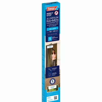 tesa Insect Stop antraciet insectenwerende deur 1,2 x 2,4 m 55197-00101-00
