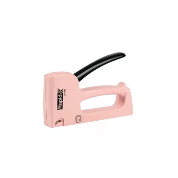 Rapid R13 Ljung handtacker voor fijndraadnieten type 13, 4-10 mm, behuizing van gerecycled kunststof, stalen binnenonderdelen, rosé (5001621)