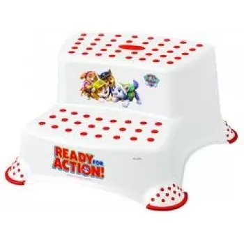 keeeper kids Igor Paw Patrol 2-staps trapje, wit met print, 120 kg belastbaar, antislip 1003210013700