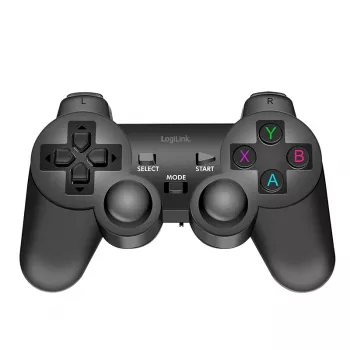 LogiLink AA0187 draadloze gaming-controller 2,4 GHz zwart 8 m bereik PC Android PS3