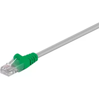 Wentronic Goobay CAT 5e crossover patchkabel, U/UTP, grijs-groen, 2 m - CCA kopergecoat aluminium (68864)