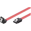Wentronic 93116 SATA III-kabel 0,5m rood, 6Gbps met vergrendelingsclips