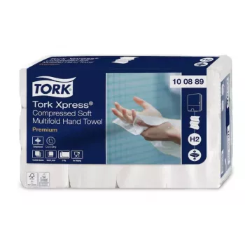 TORK 100889 Xpress Multifold handdoeken wit (12 pakken)