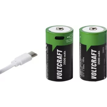 VOLTCRAFT Baby (C) Li-Ion accu 2500 mAh 1,5 V 2-pack (VC-17275575)