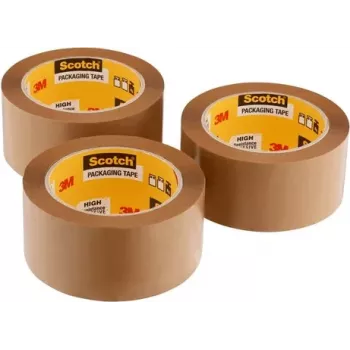 3M HV5066TB Scotch 5066 PVC-plakband voor binnen, 66 m x 19 mm, bruin