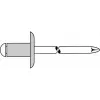 GESIPA blindklinknagel 4,0 x 12,0 mm aluminium/staal grootkop - 500 stuks (1454097)