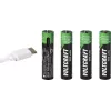 VOLTCRAFT Micro (AAA) Li-Ion accu 500 mAh 1,5 V 4-pack (VC-17275565)